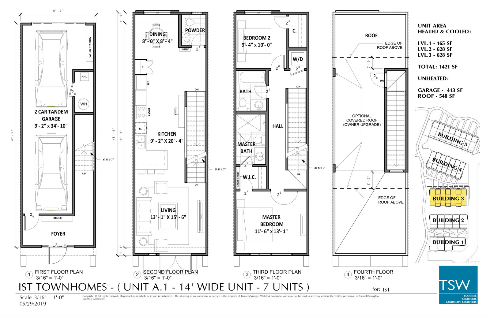 IST THS floor plan A, first sheet