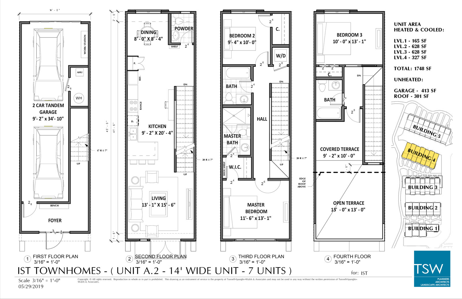 IST THS floor plan A, second sheet
