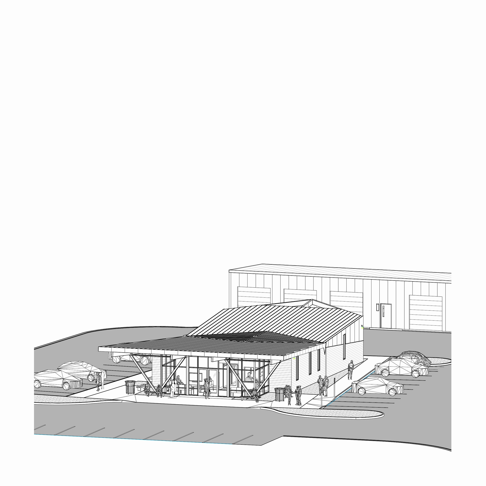 P.L. Paiute Tribe Transit Center